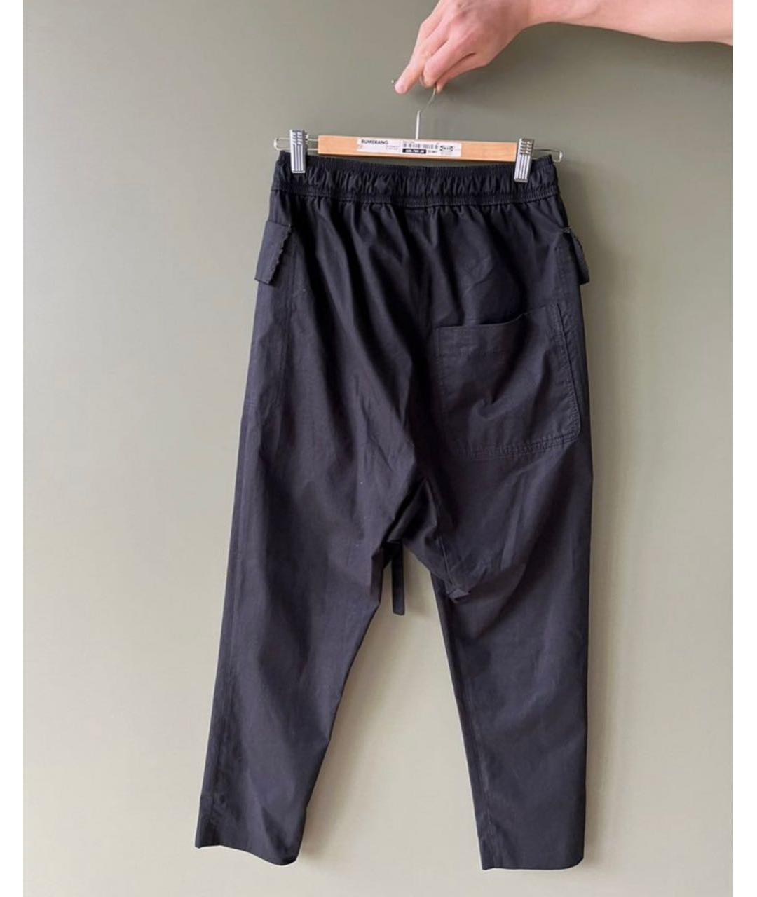 DAMIR DOMA Черные хлопковые классические брюки, фото 2