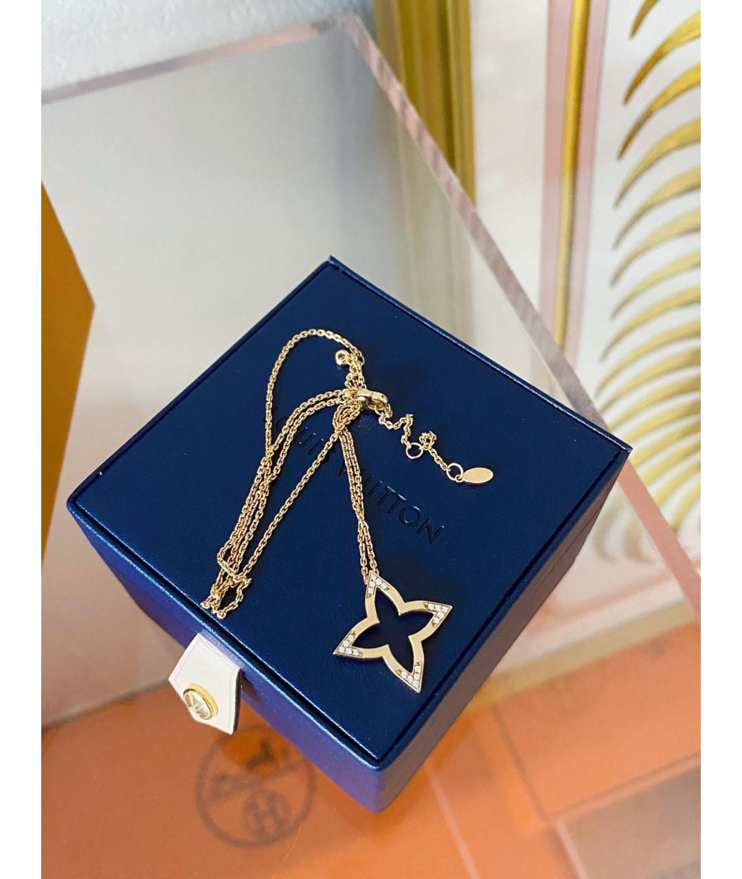 LOUIS VUITTON Золотая подвеска из розового золота, фото 6