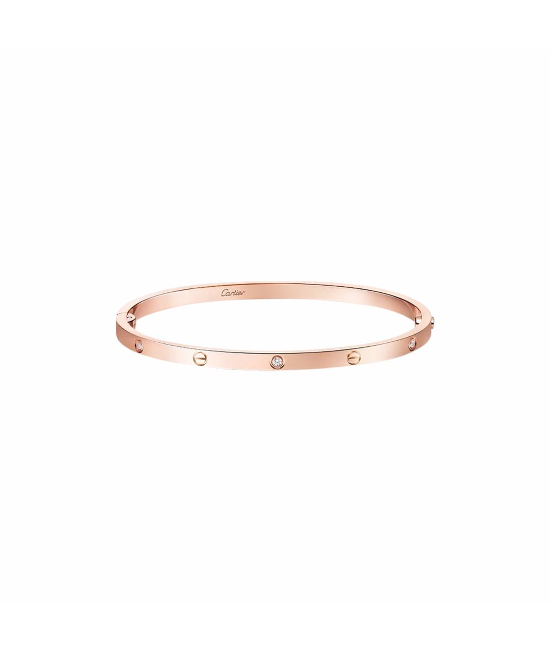 CARTIER Золотой браслет из розового золота, фото 1