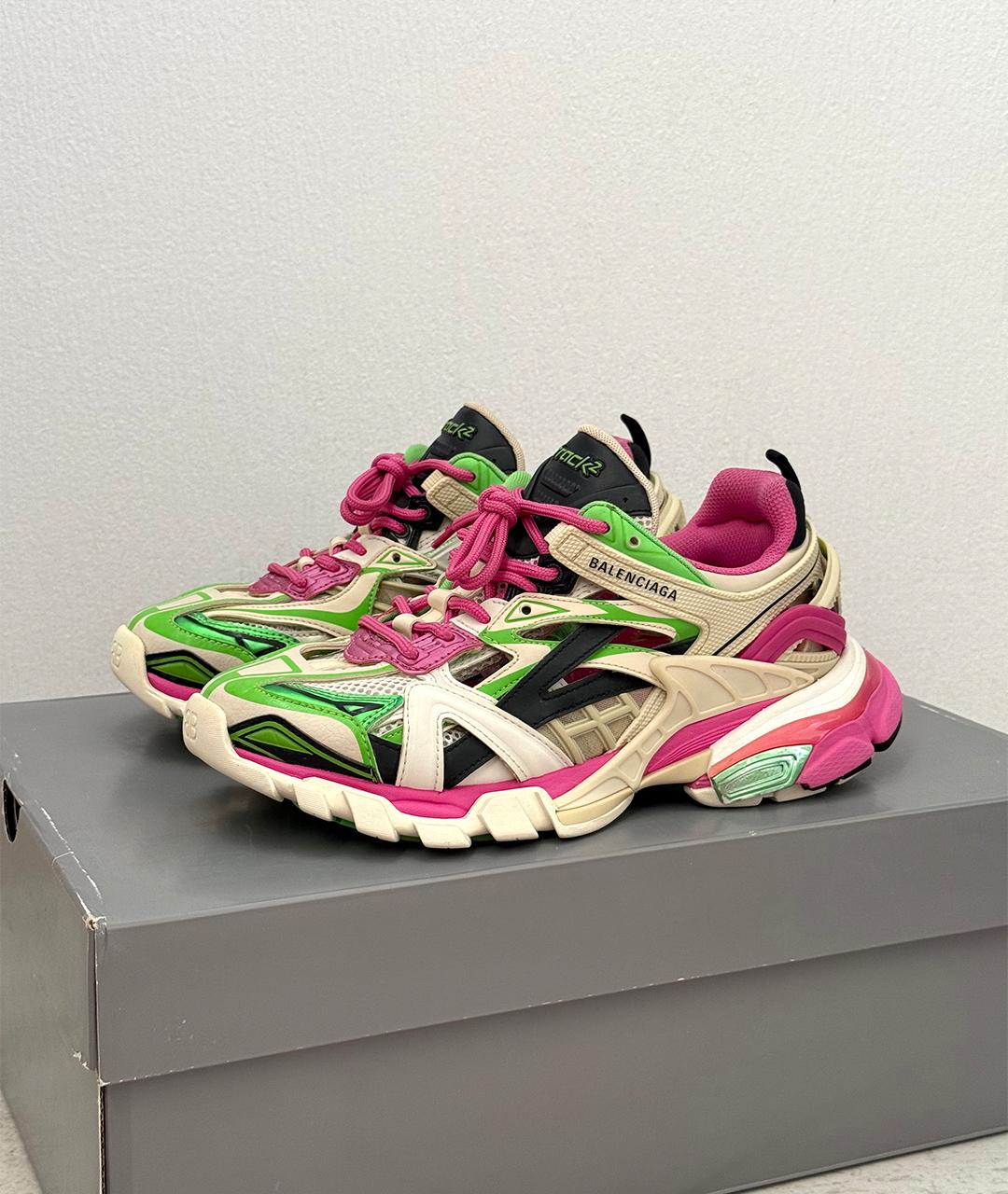 BALENCIAGA Мульти низкие кроссовки / кеды, фото 2