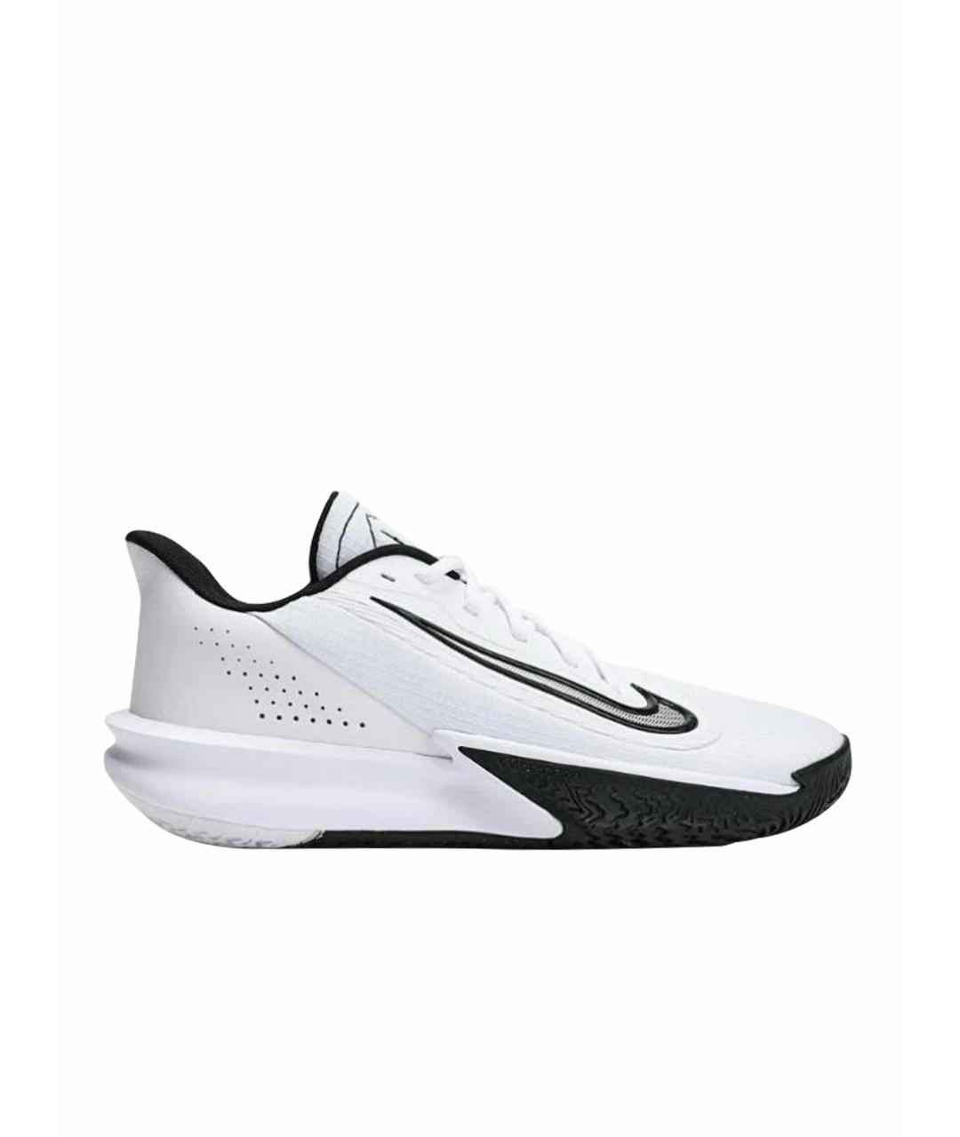 NIKE Белые текстильные кроссовки, фото 1