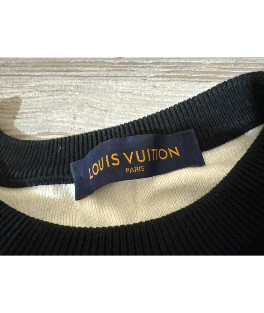 LOUIS VUITTON Черный джемпер / свитер, фото 3