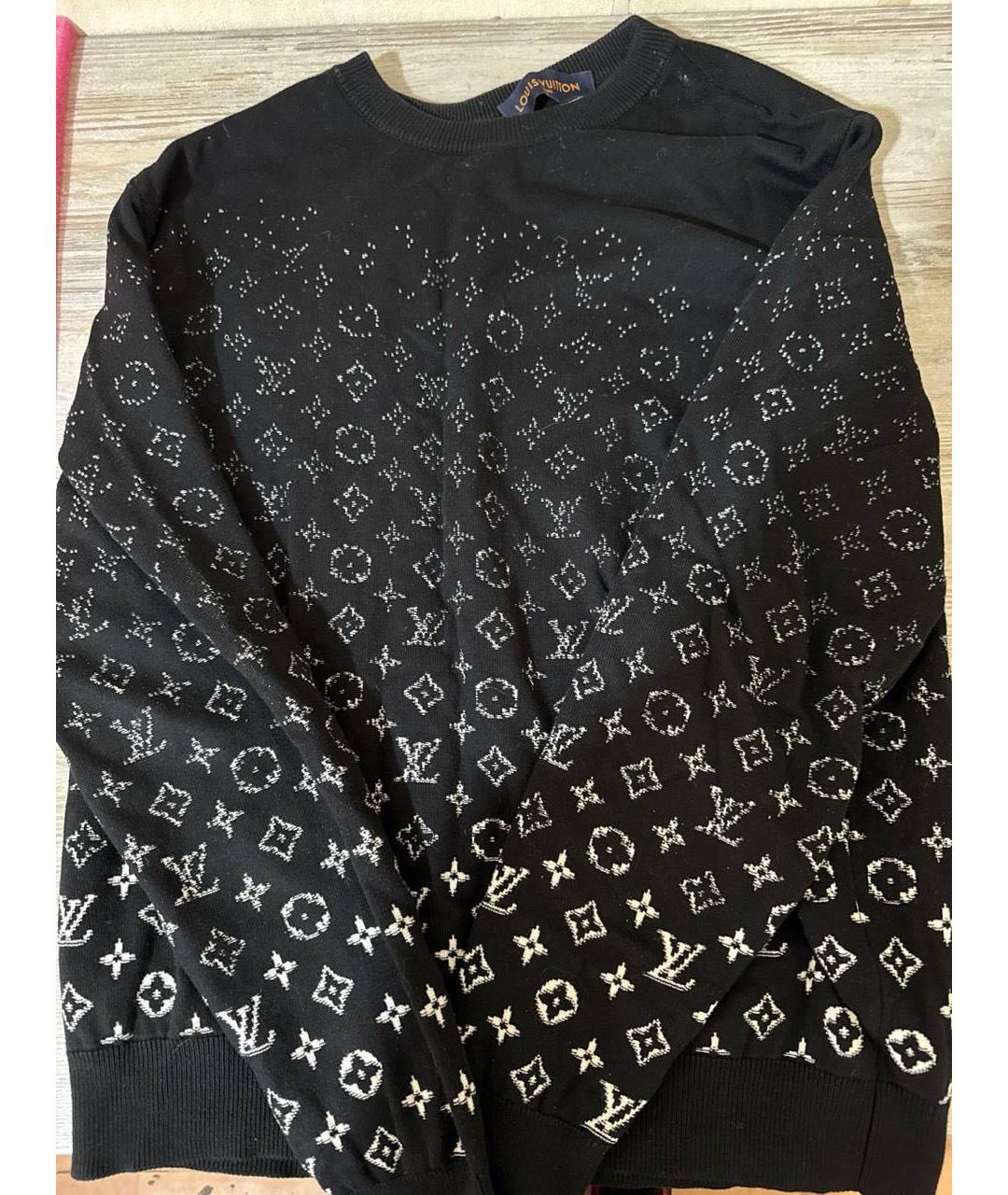 LOUIS VUITTON Черный джемпер / свитер, фото 6