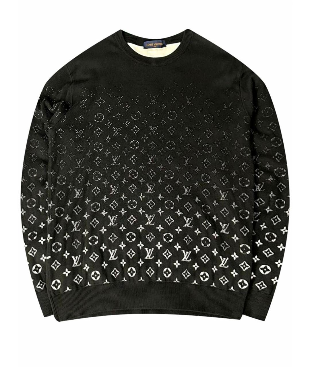 LOUIS VUITTON Черный джемпер / свитер, фото 1