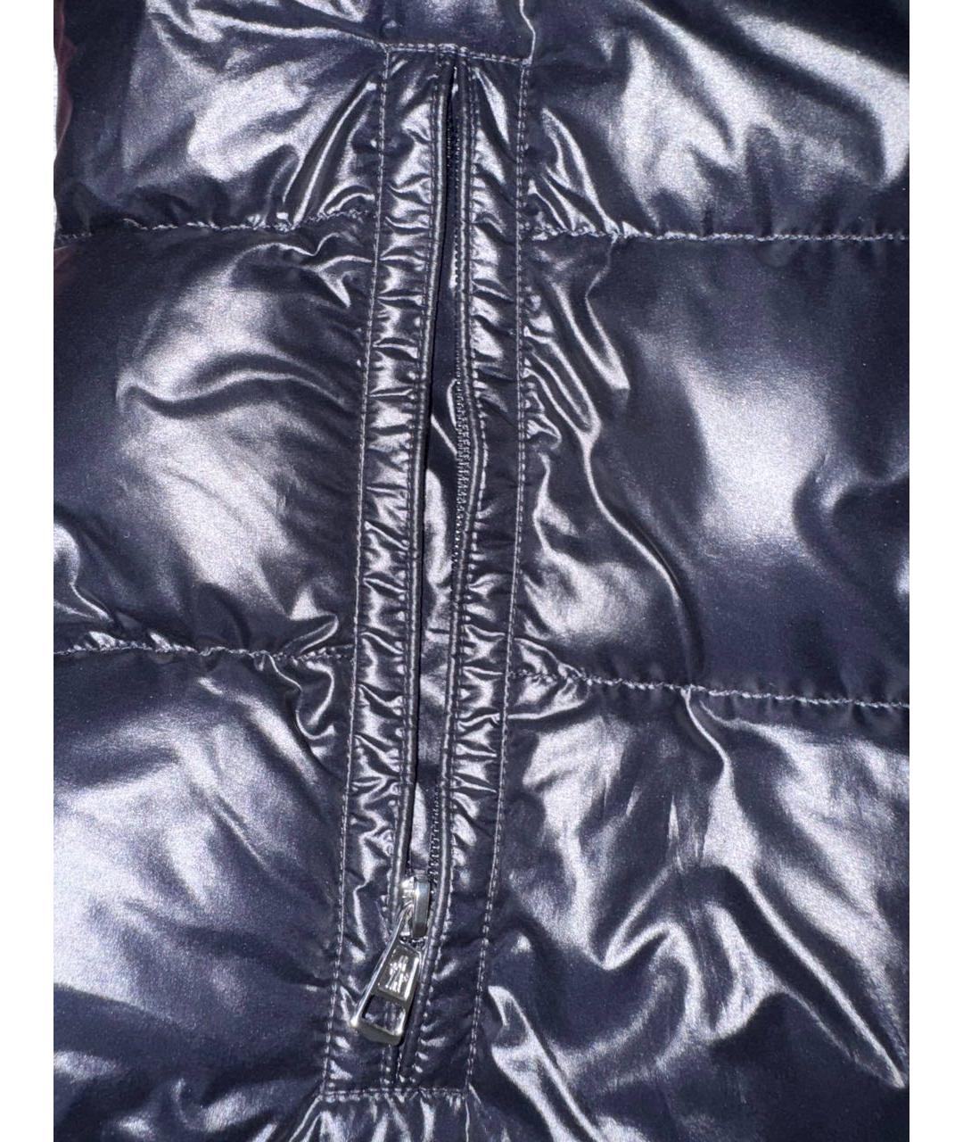 MONCLER Черный жилет, фото 7