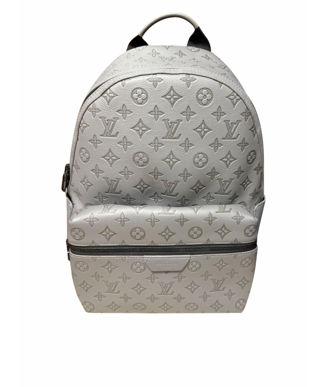 LOUIS VUITTON Серый кожаный рюкзак, фото 1