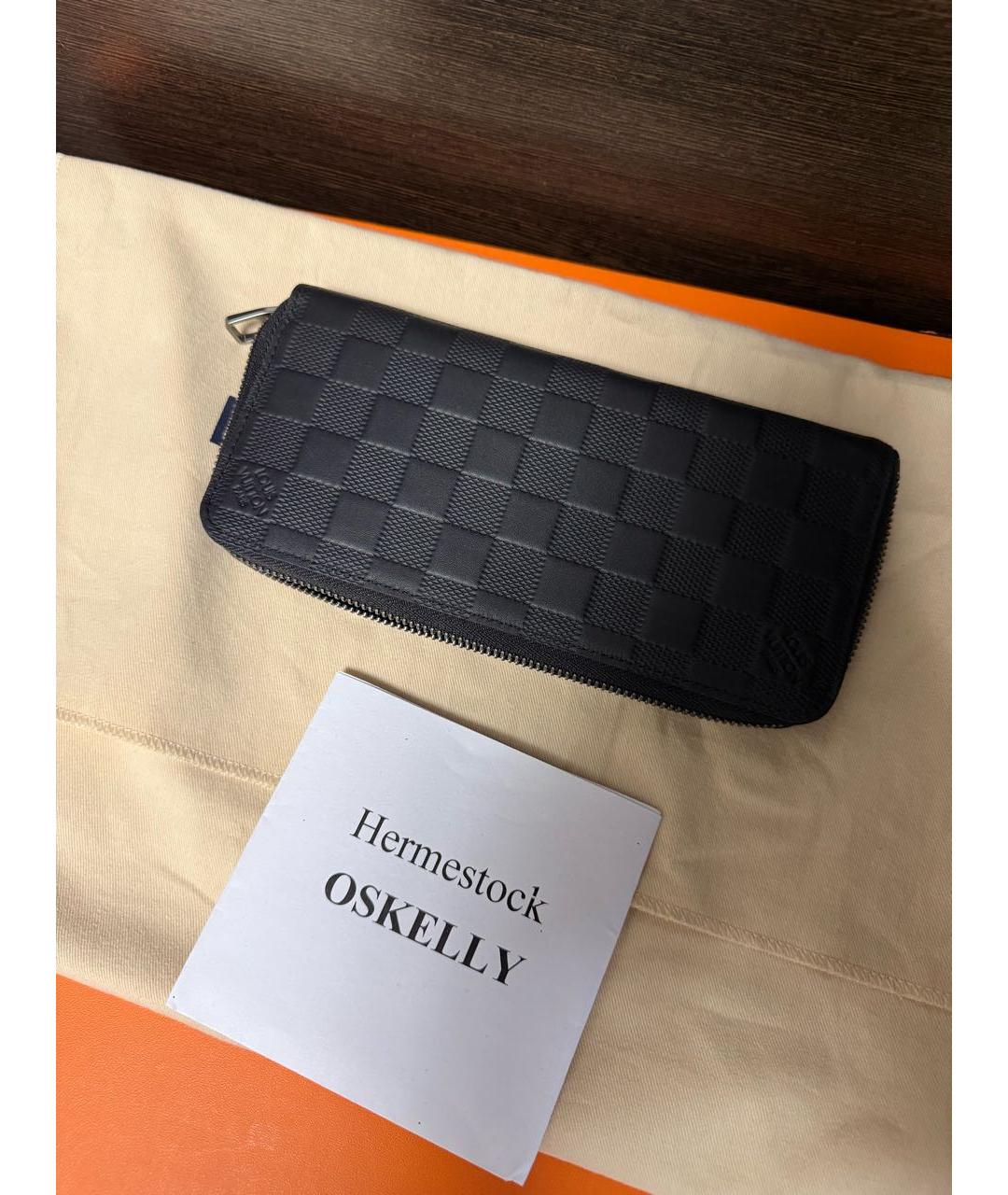 LOUIS VUITTON Черный кошелек, фото 2
