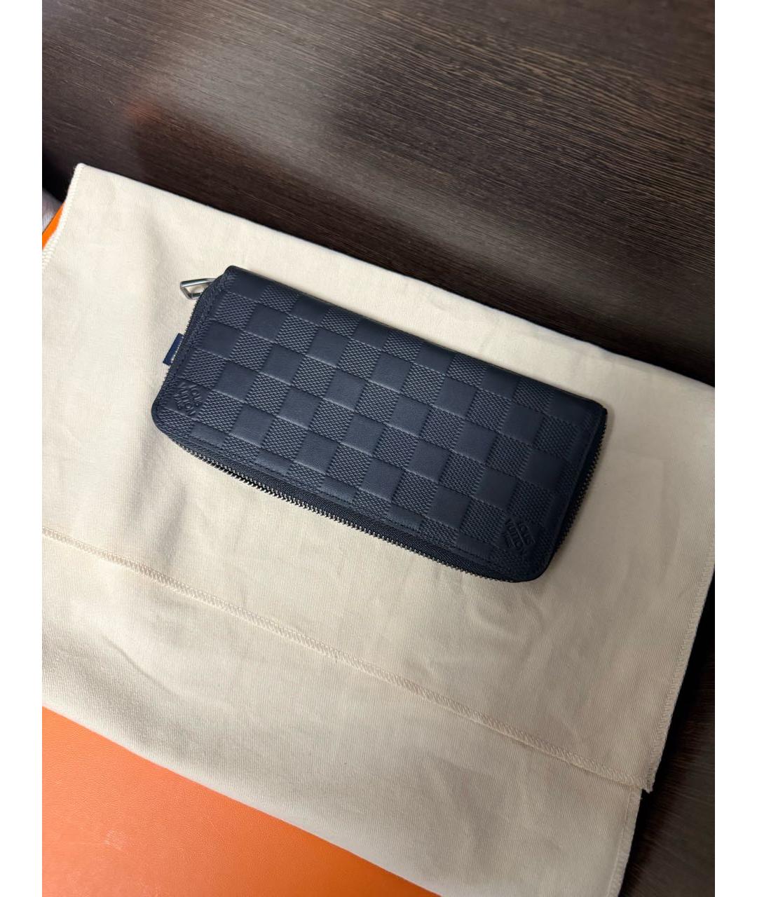 LOUIS VUITTON Черный кошелек, фото 6
