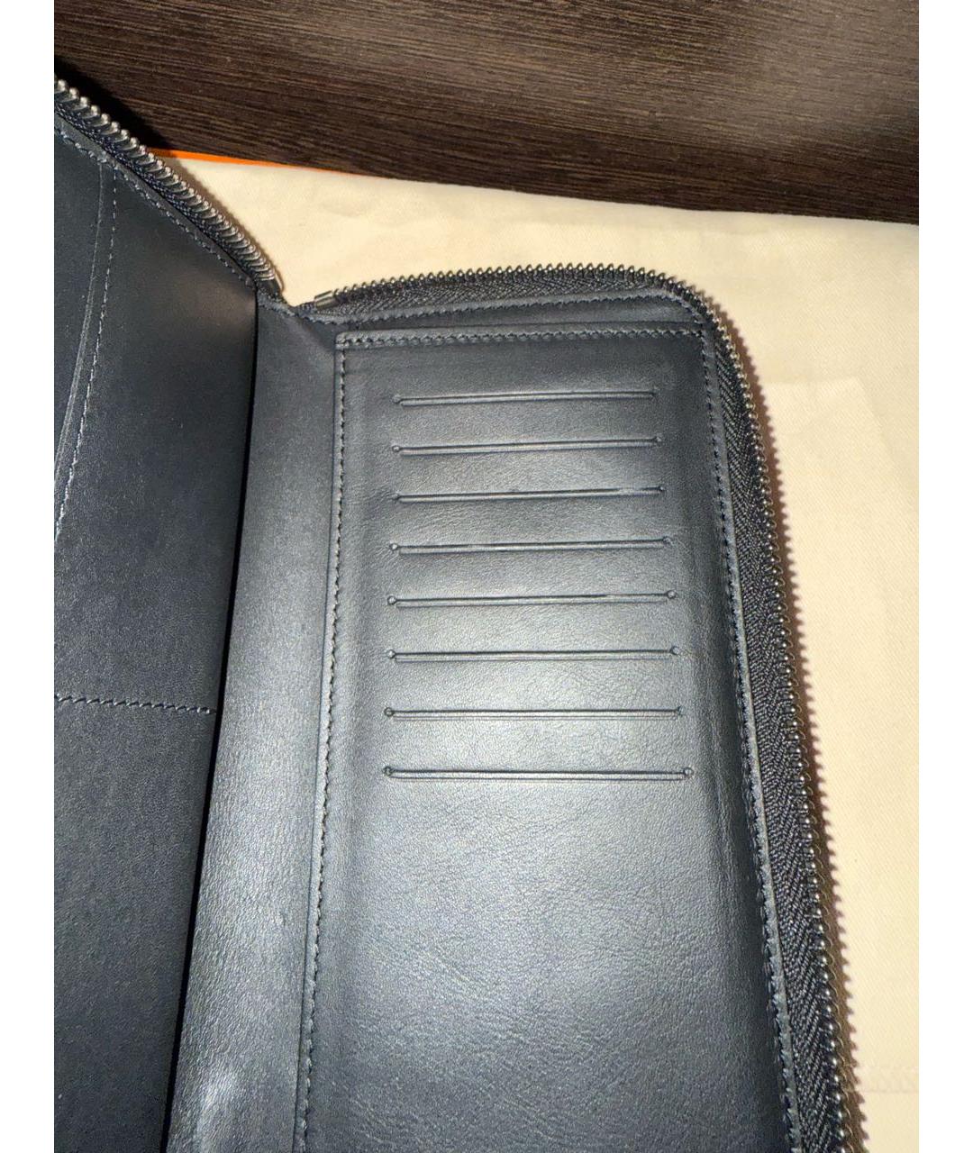 LOUIS VUITTON Черный кошелек, фото 4