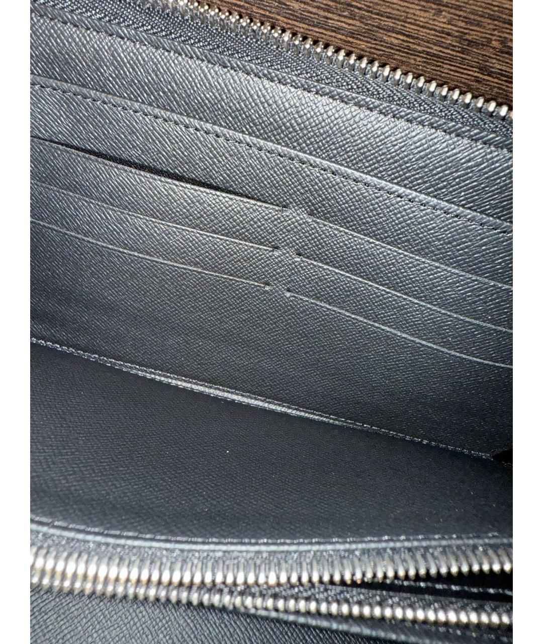 LOUIS VUITTON Черный кошелек, фото 4