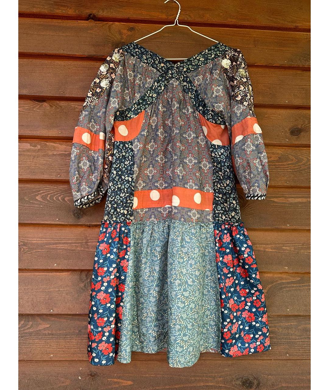 MARC BY MARC JACOBS Мульти шелковое повседневное платье, фото 2