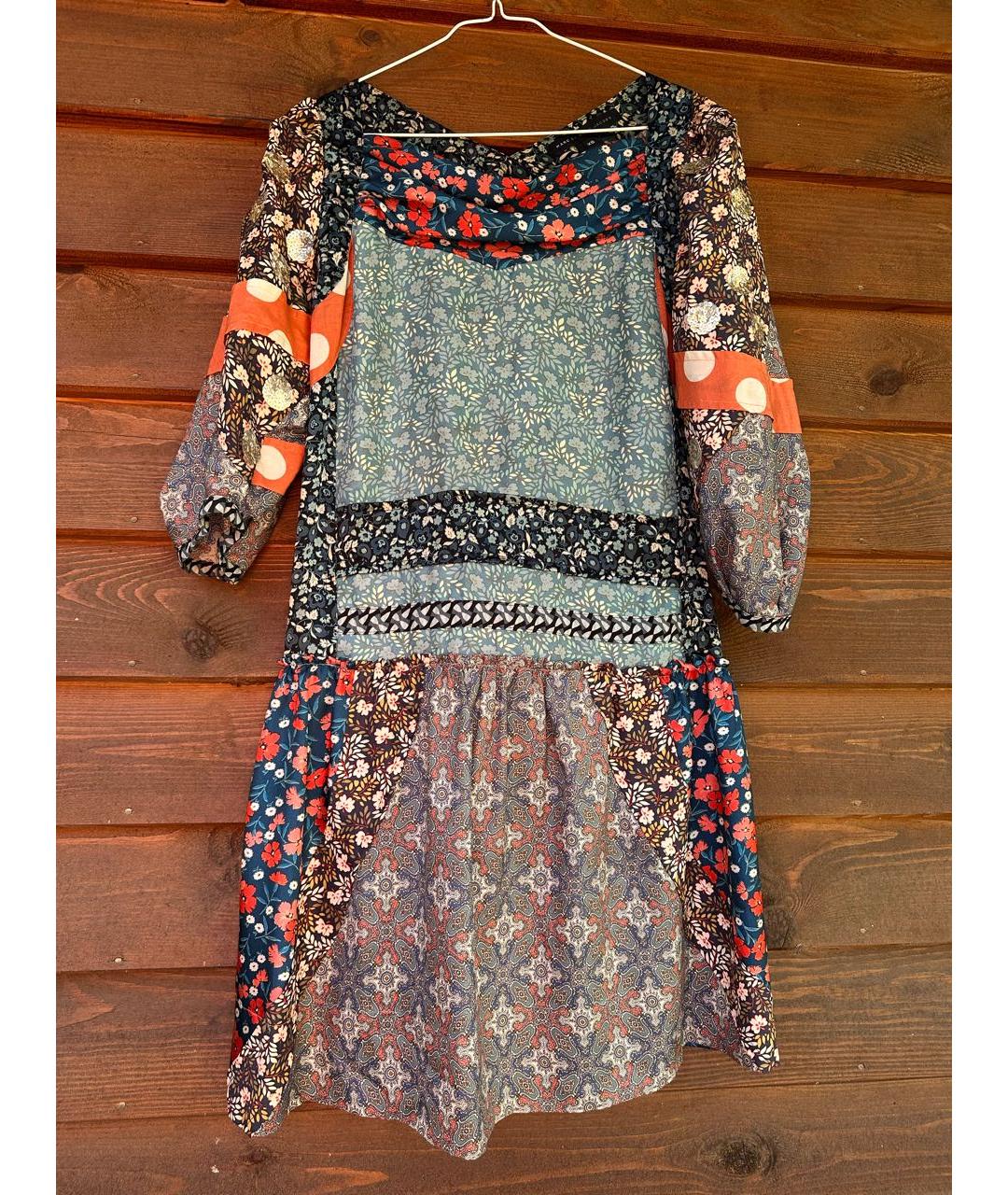 MARC BY MARC JACOBS Мульти шелковое повседневное платье, фото 9