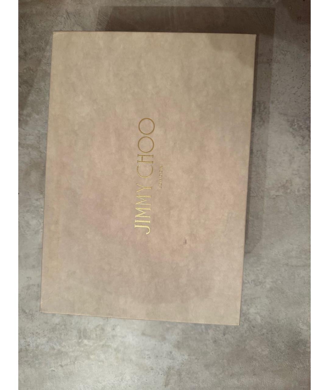 JIMMY CHOO Серые босоножки, фото 4