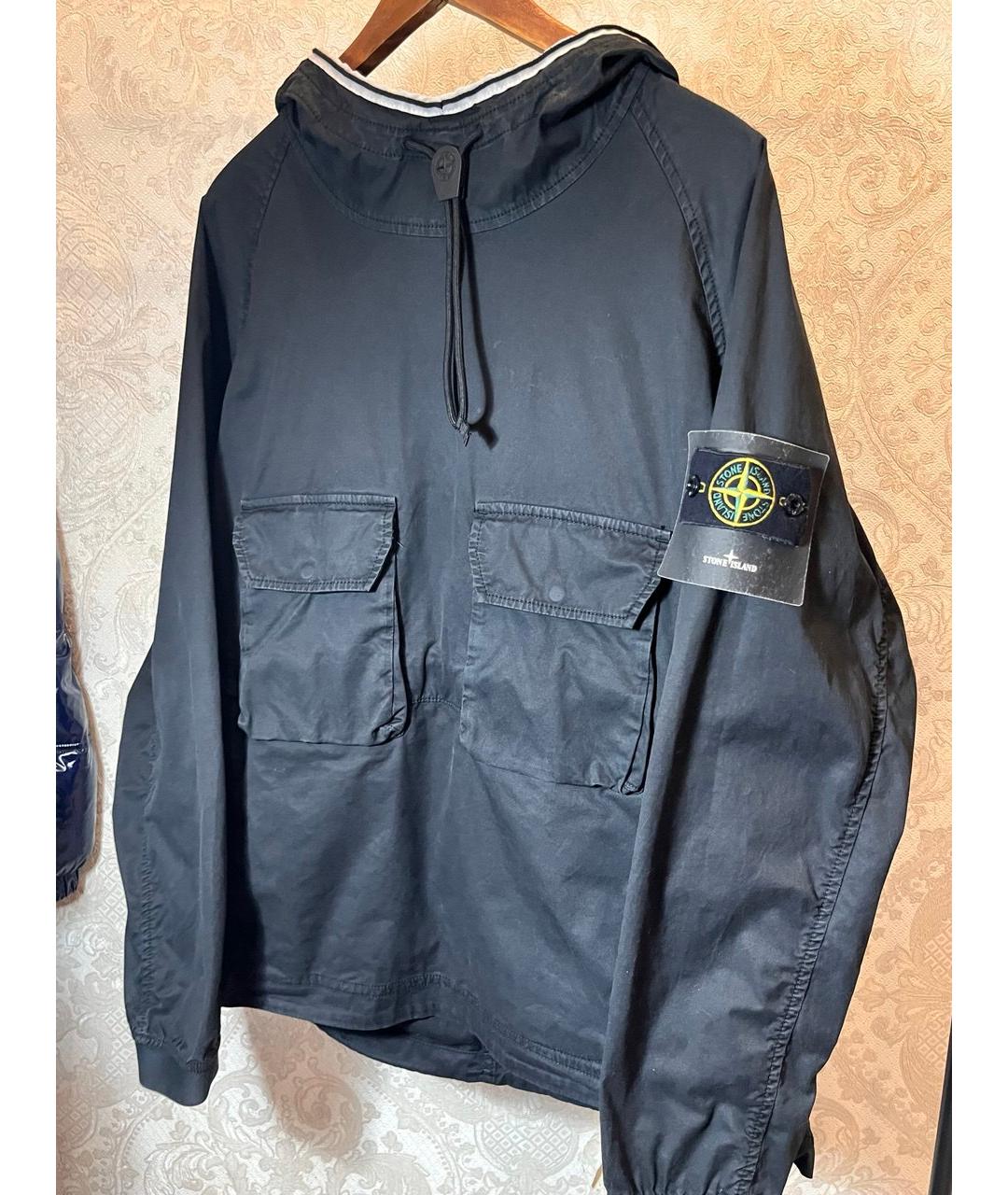 STONE ISLAND Черная куртка, фото 4