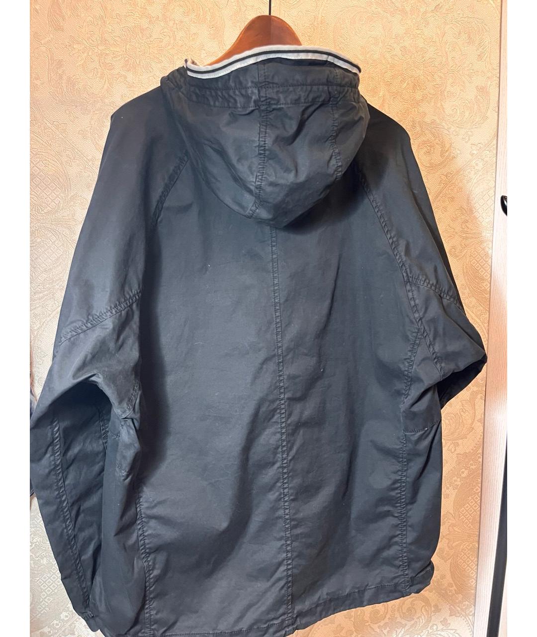 STONE ISLAND Черная куртка, фото 2