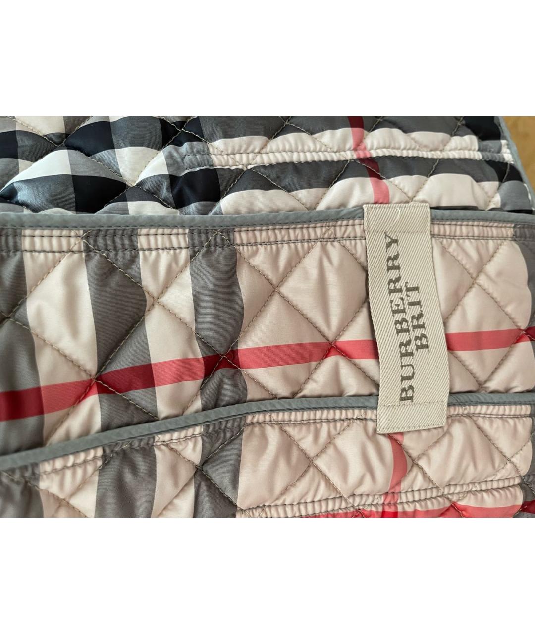 BURBERRY Серая куртка, фото 4