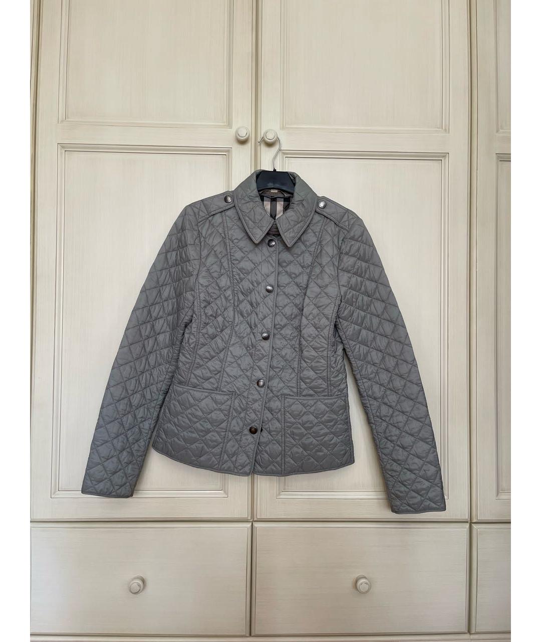 BURBERRY Серая куртка, фото 8