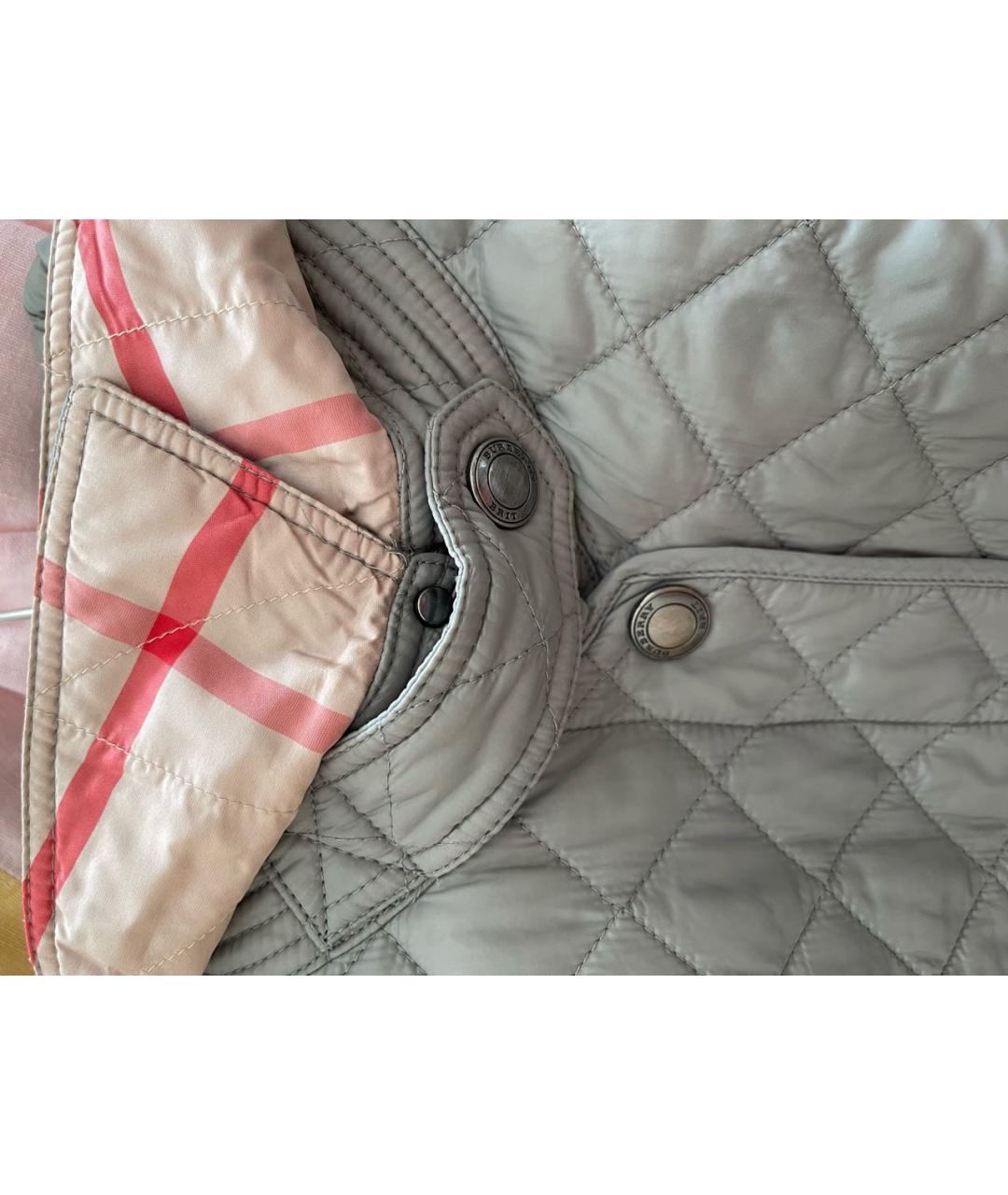 BURBERRY Серая куртка, фото 3