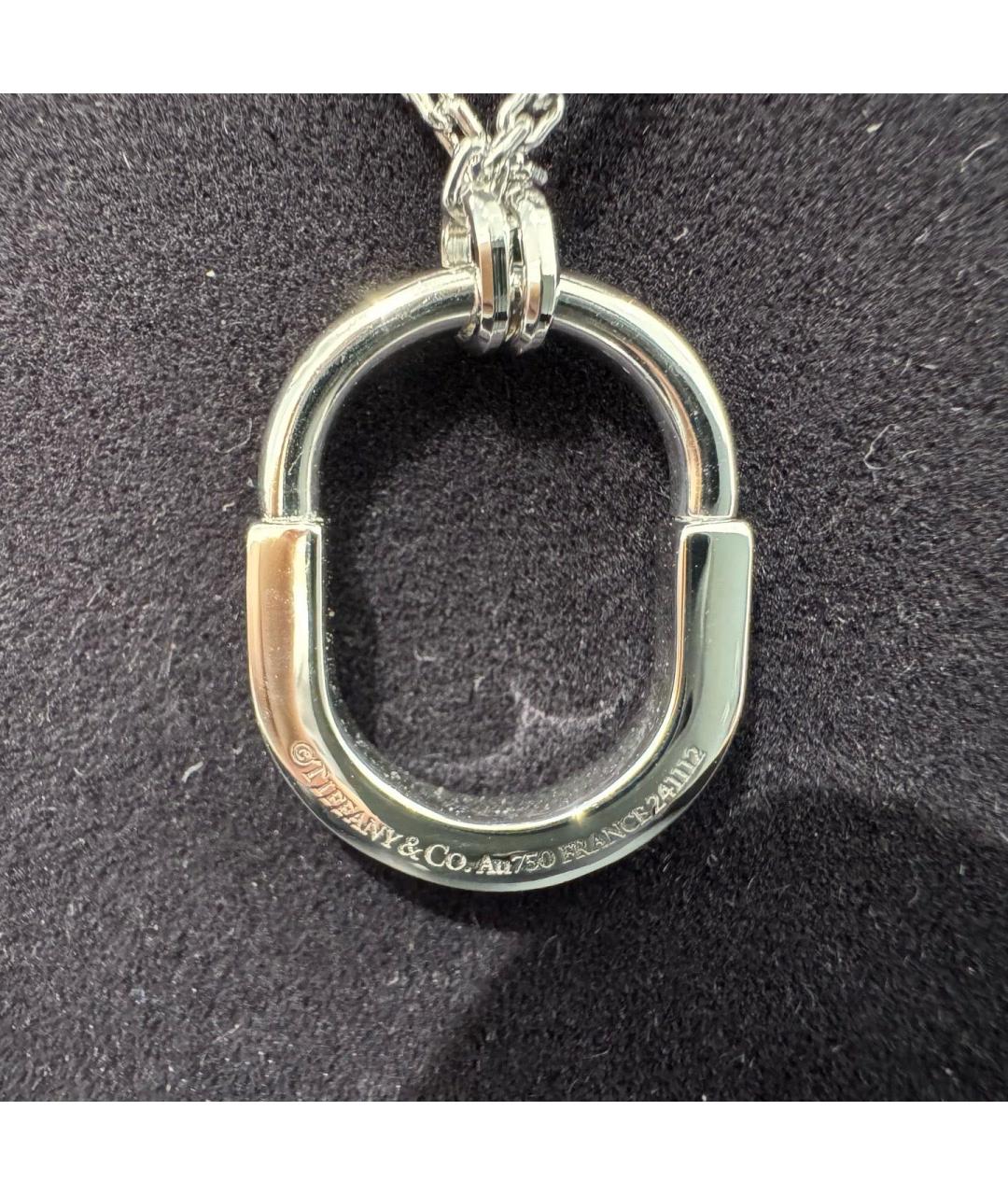 TIFFANY&CO Серебряное колье из белого золота, фото 5