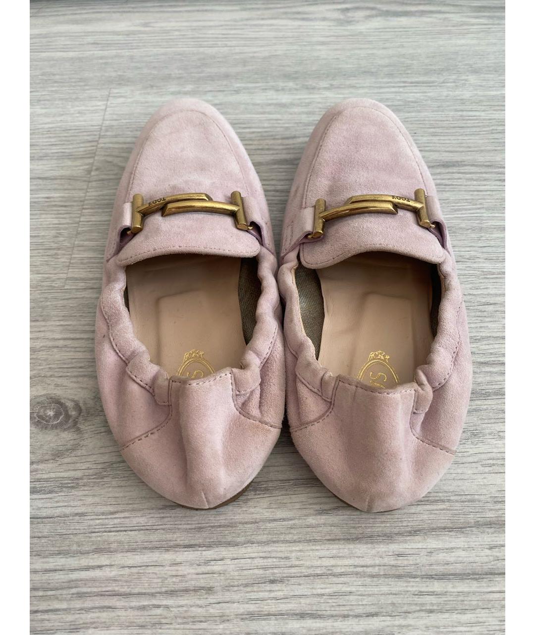 TOD'S Замшевые лоферы, фото 3