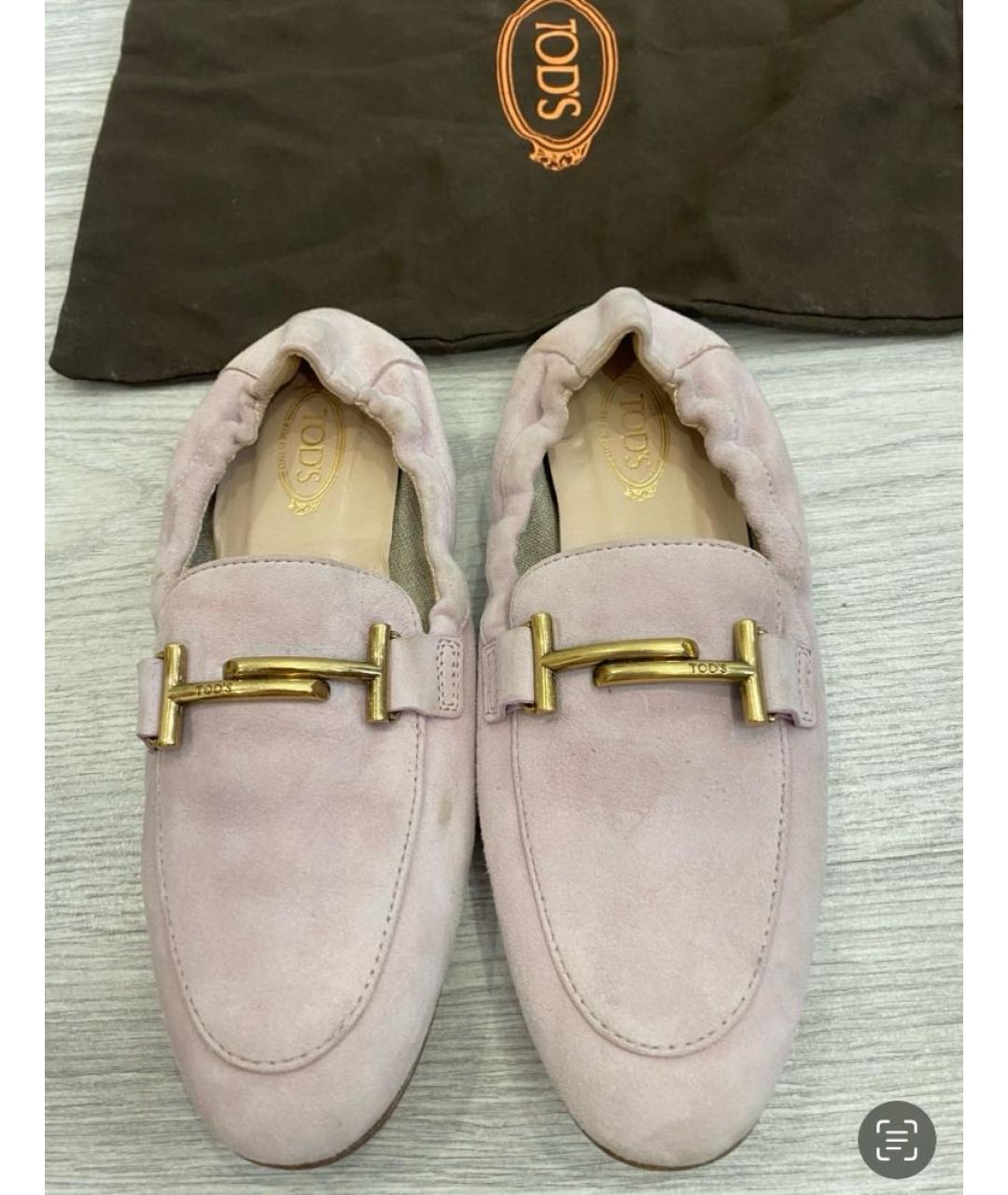 TOD'S Замшевые лоферы, фото 2