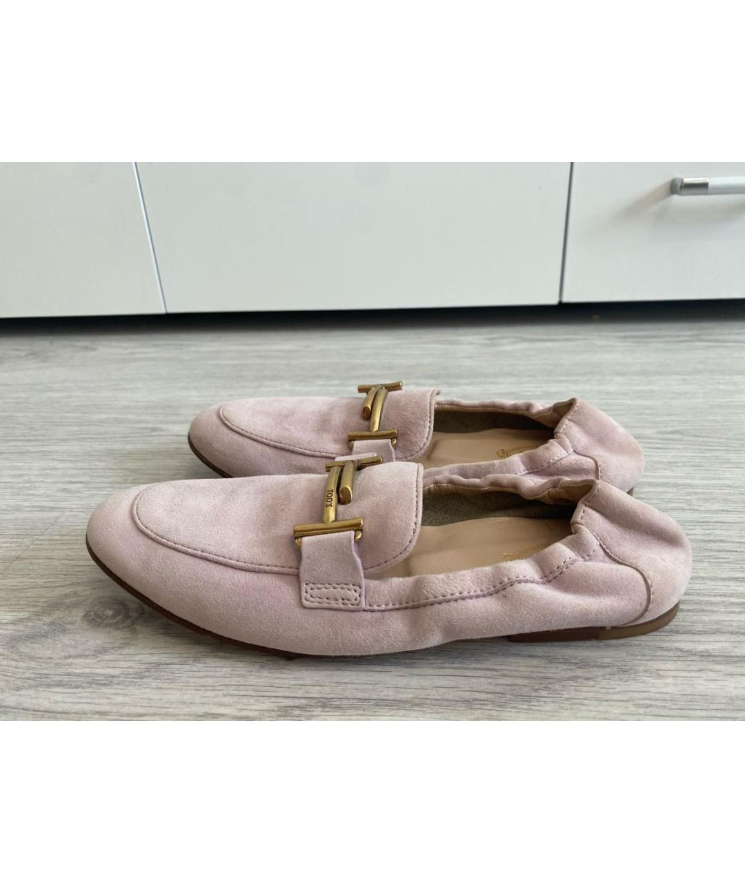 TOD'S Замшевые лоферы, фото 5