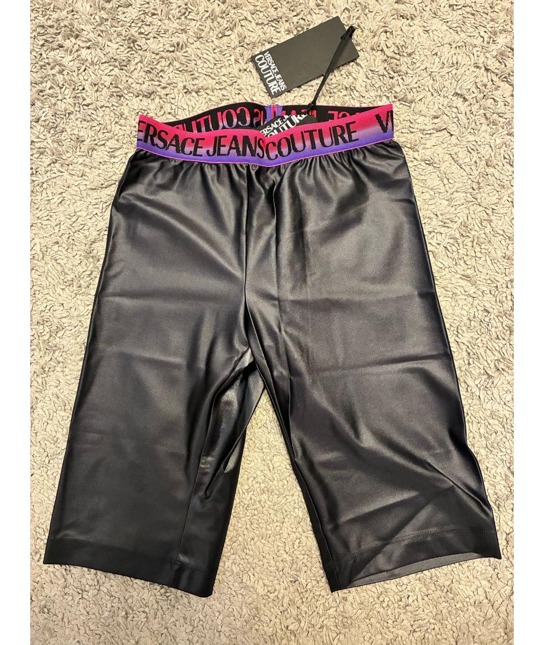 VERSACE JEANS COUTURE Черные капри, фото 3