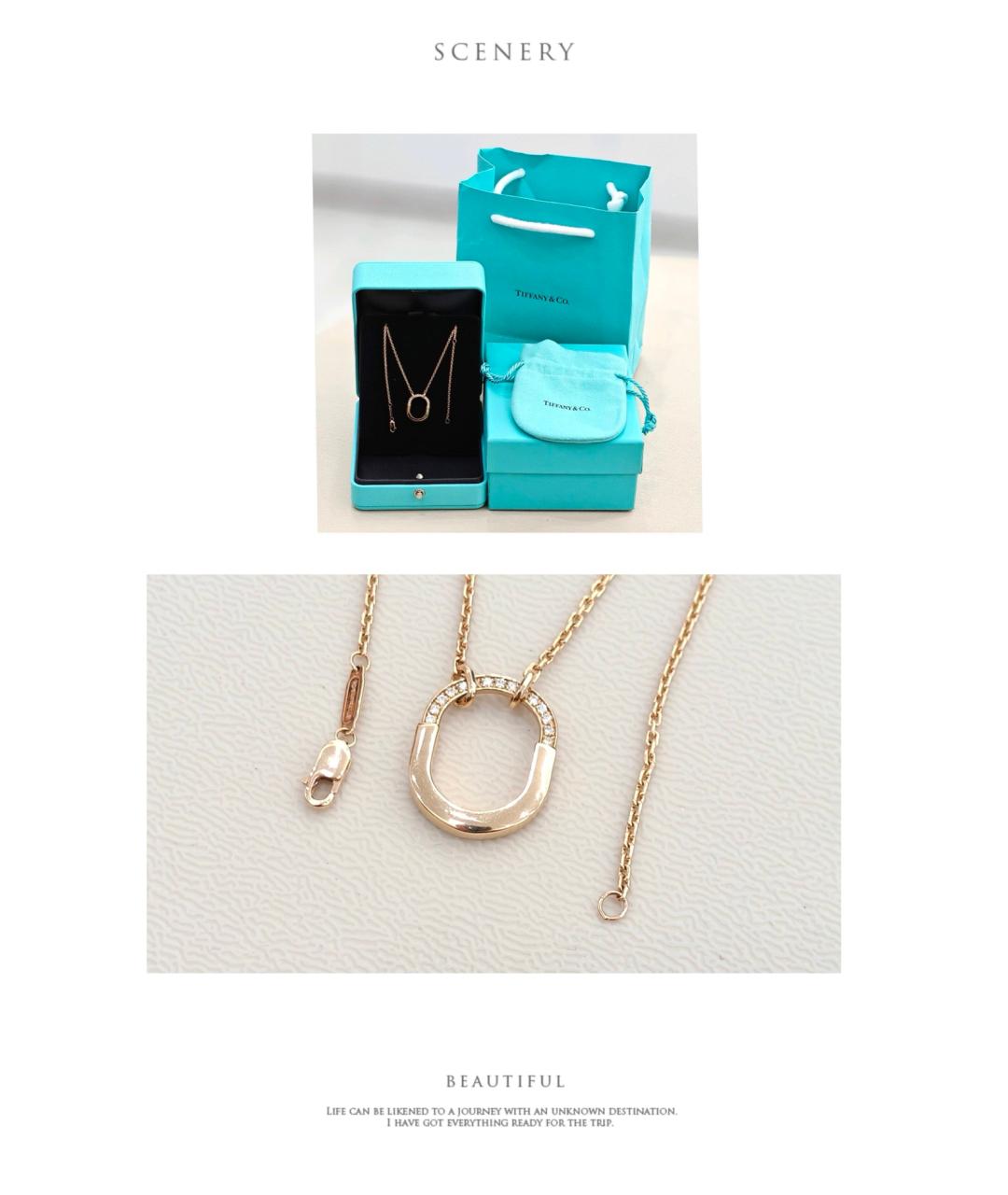 TIFFANY&CO Золотое колье из розового золота, фото 3