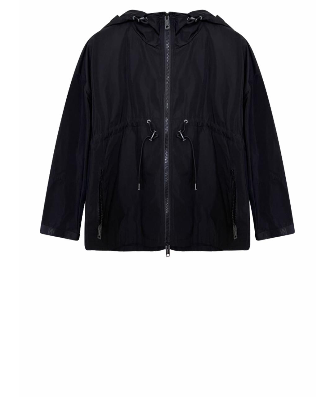 BURBERRY Черная полиэстеровая куртка, фото 1