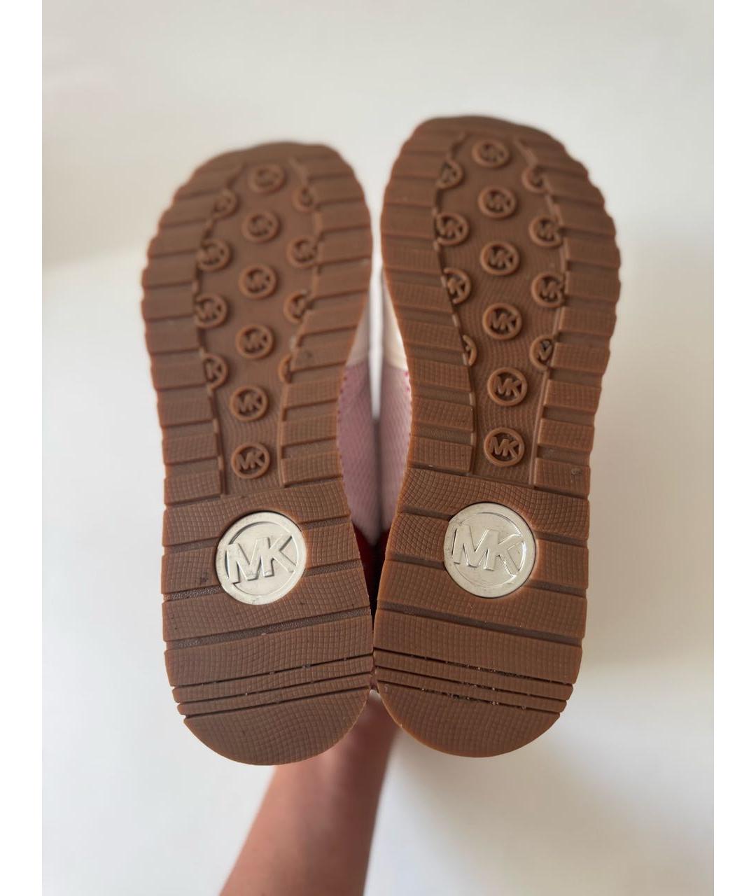 MICHAEL KORS Мульти кожаные кроссовки, фото 6