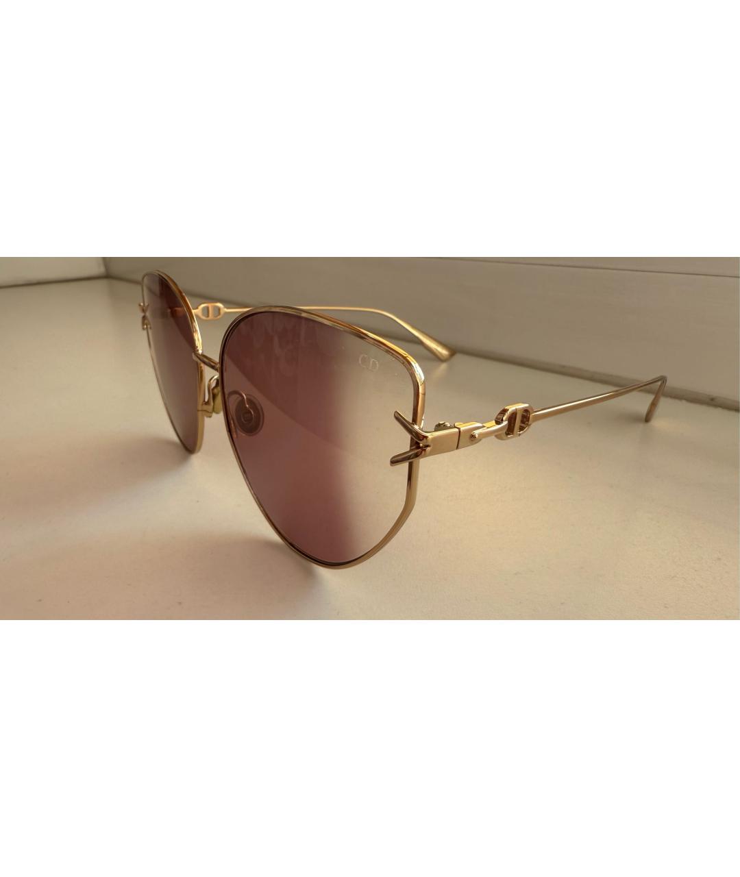 CHRISTIAN DIOR Розовые солнцезащитные очки, фото 3