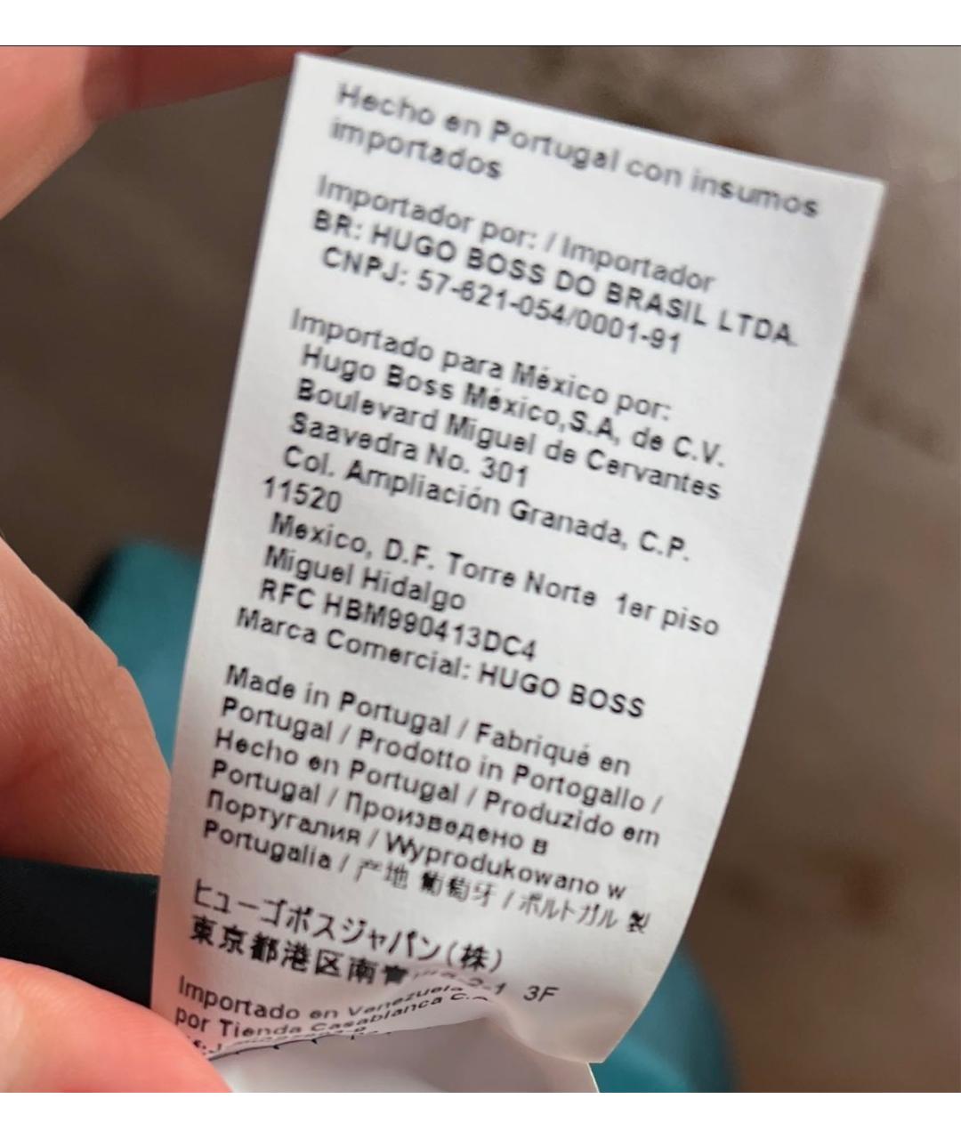 HUGO BOSS Зеленые вискозное повседневное платье, фото 8