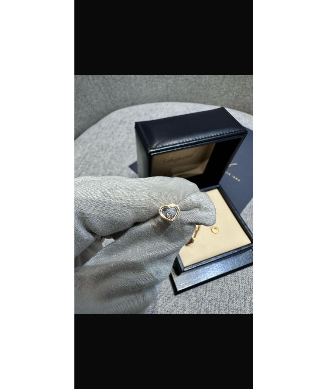 CHOPARD Золотые серьги из розового золота, фото 3
