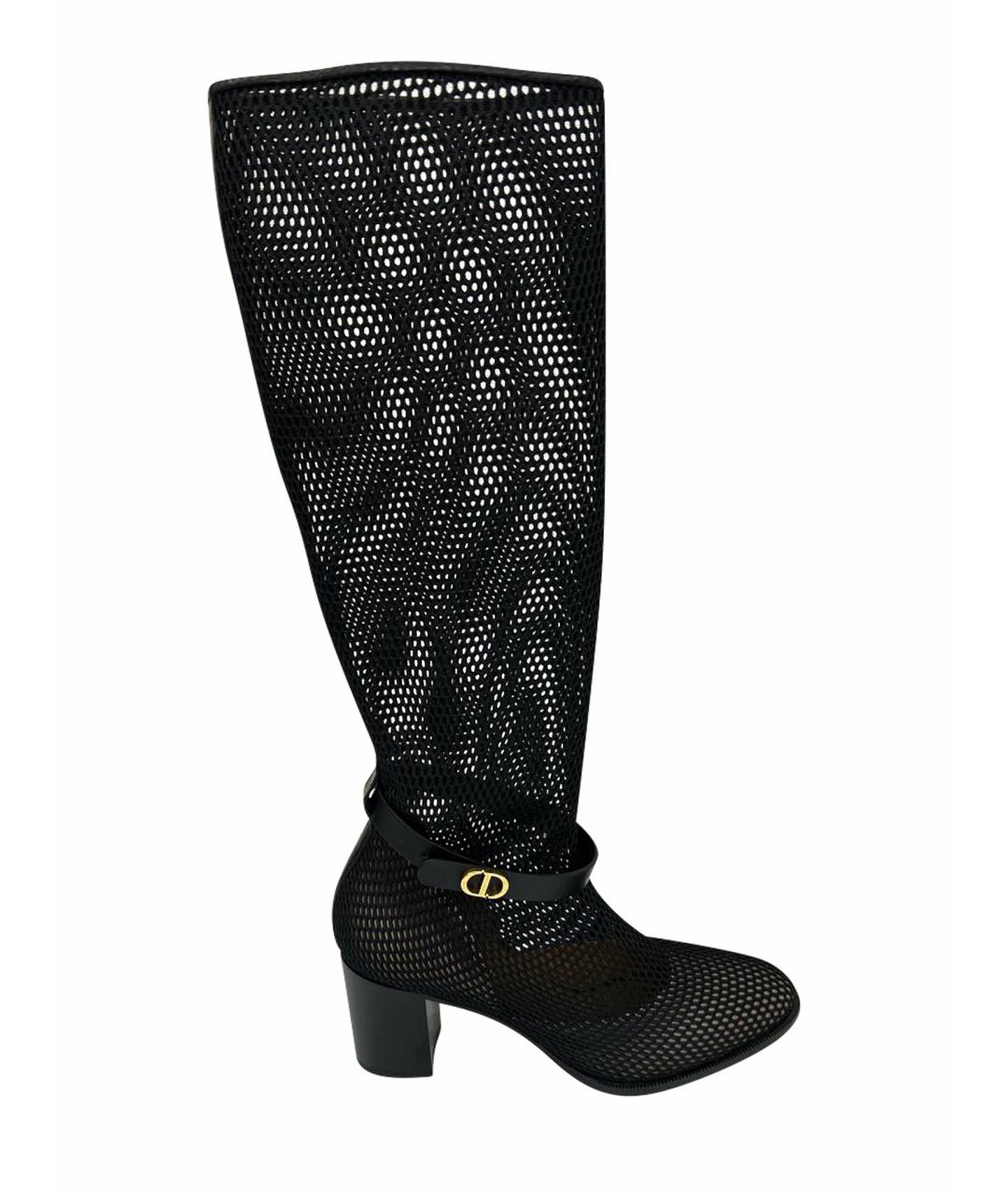 CHRISTIAN DIOR Черные сапоги, фото 1