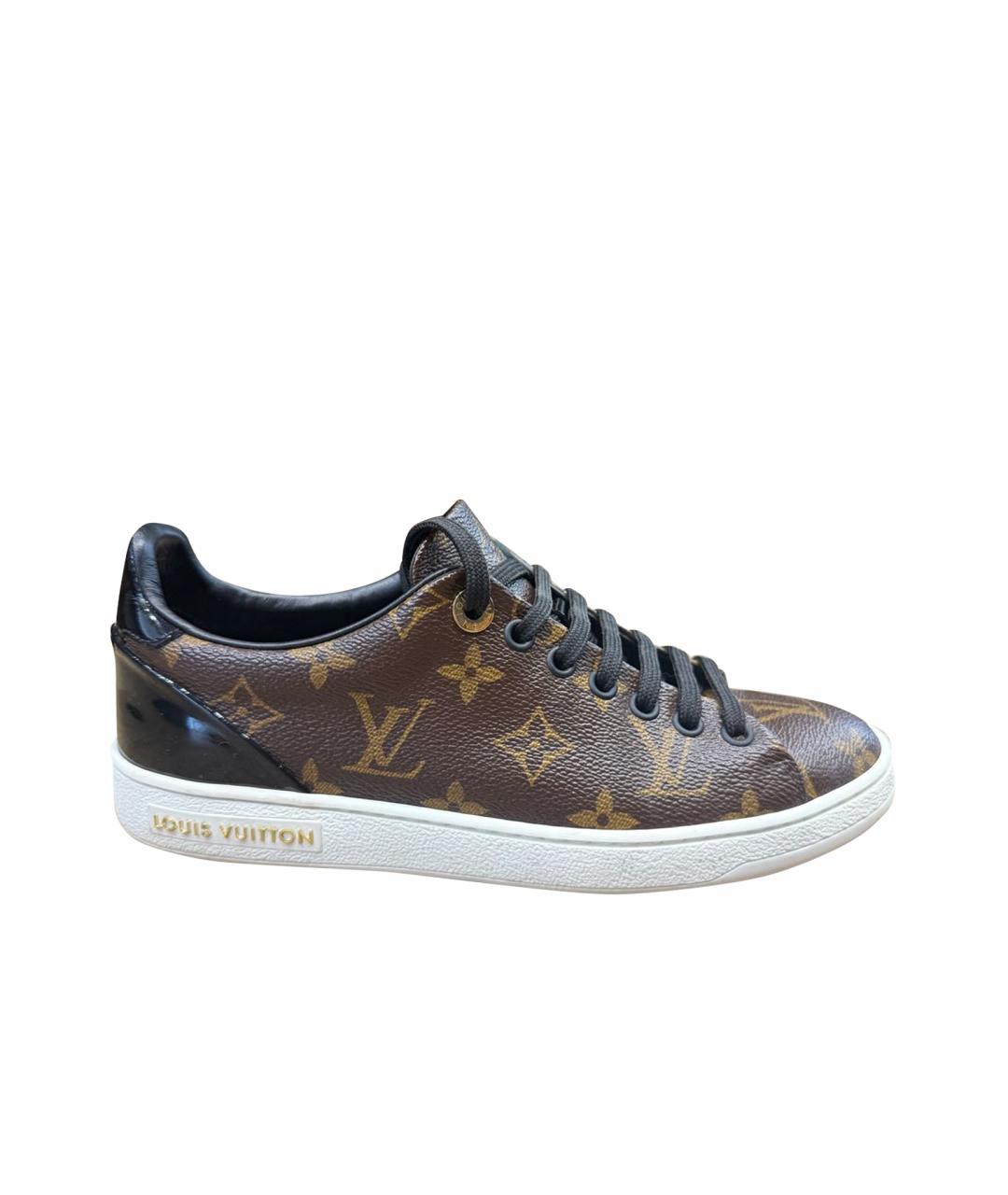 LOUIS VUITTON Коричневые кеды, фото 5