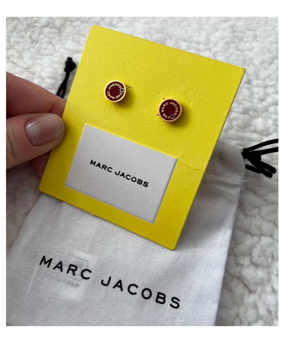 MARC JACOBS Бордовые серьги, фото 3