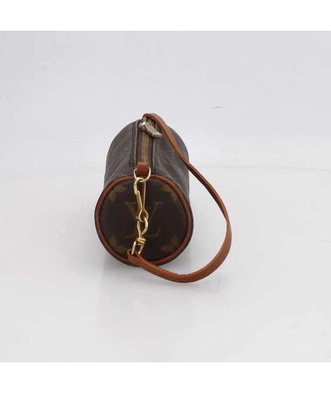 LOUIS VUITTON Коричневая сумка с короткими ручками, фото 3