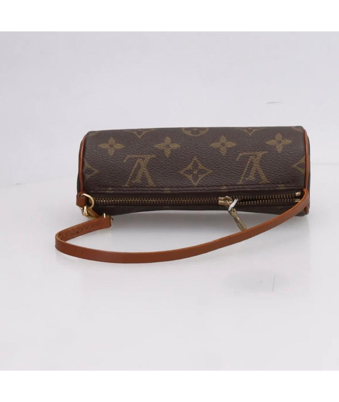 LOUIS VUITTON Коричневая сумка с короткими ручками, фото 6