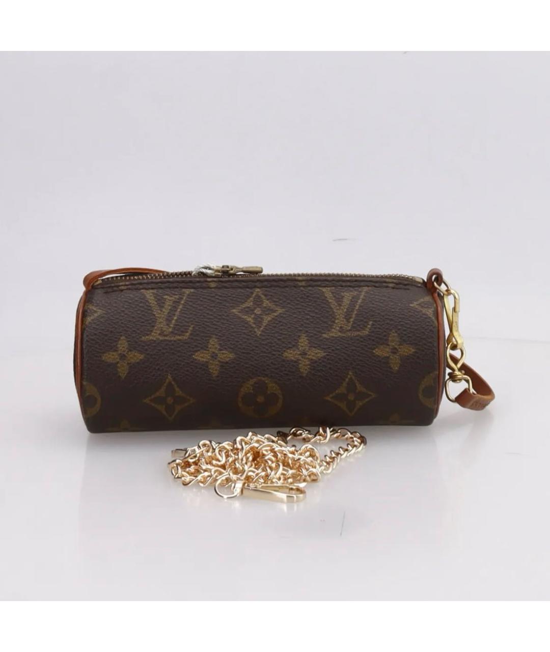 LOUIS VUITTON Коричневая сумка с короткими ручками, фото 2