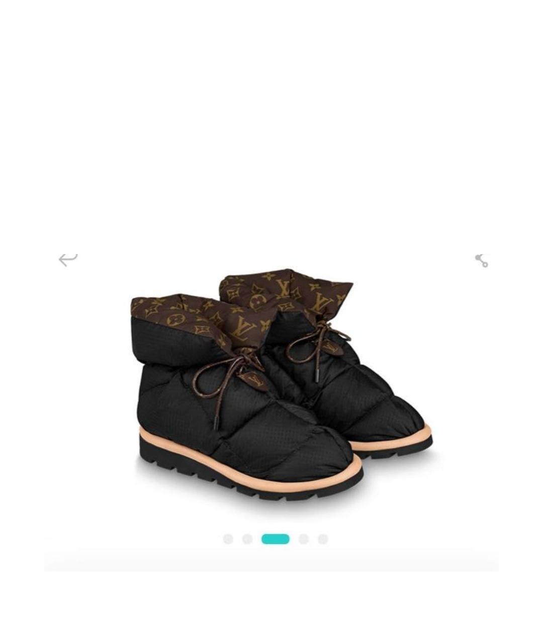 LOUIS VUITTON Черные ботинки, фото 9