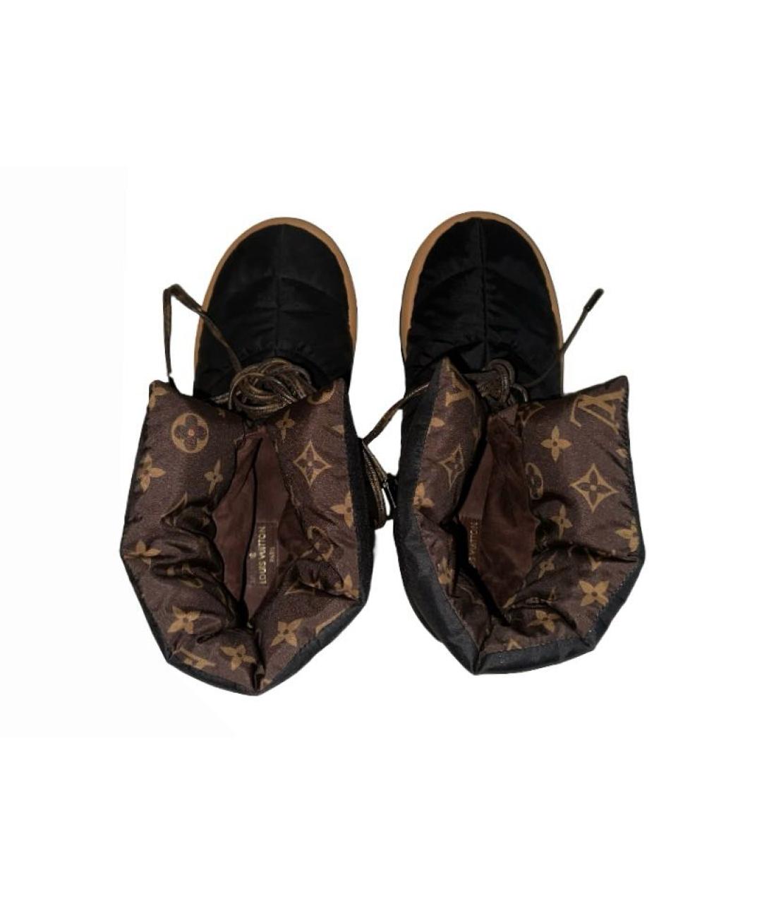 LOUIS VUITTON Черные ботинки, фото 4