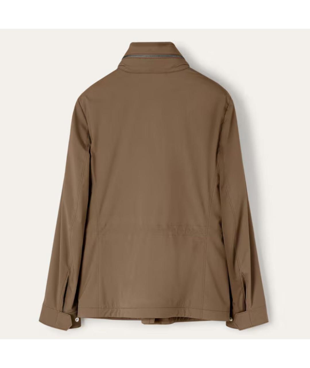 LORO PIANA Коричневая куртка, фото 2