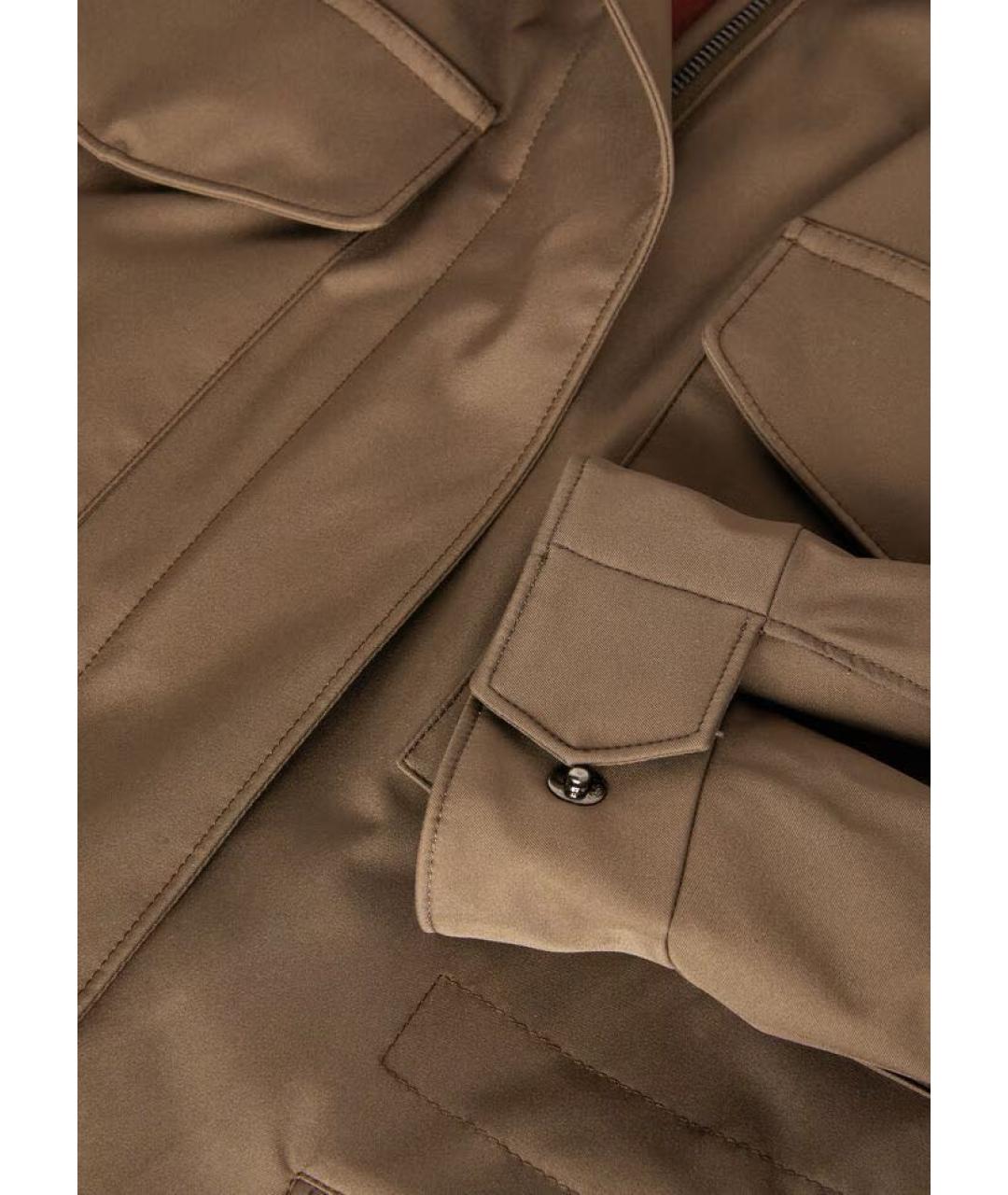 LORO PIANA Коричневая куртка, фото 6