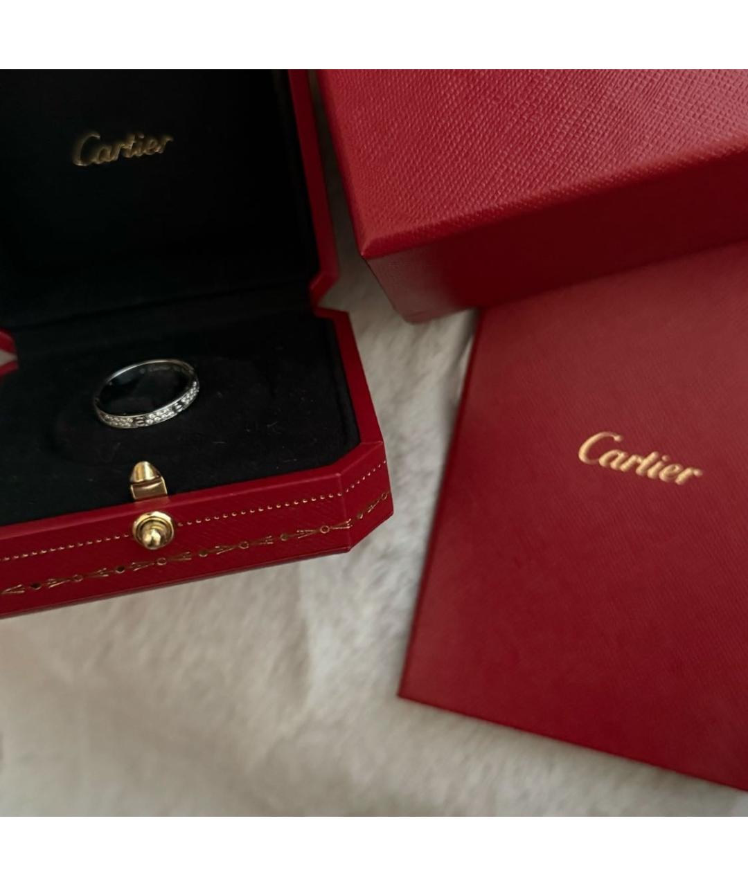 CARTIER Серебряное кольцо из белого золота, фото 2