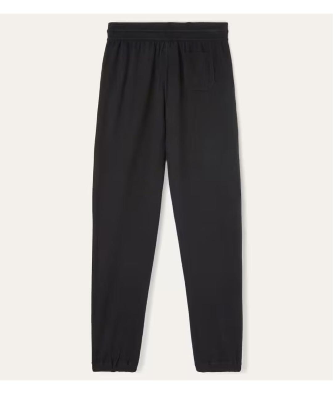 LORO PIANA Черные кашемировые брюки узкие, фото 2