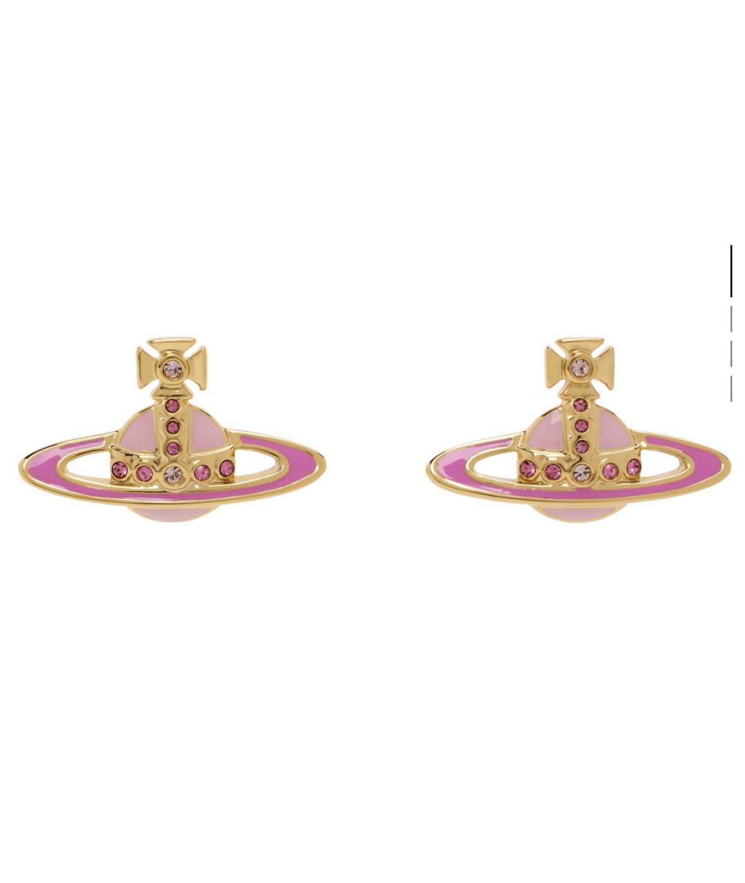 VIVIENNE WESTWOOD Розовые серьги, фото 1
