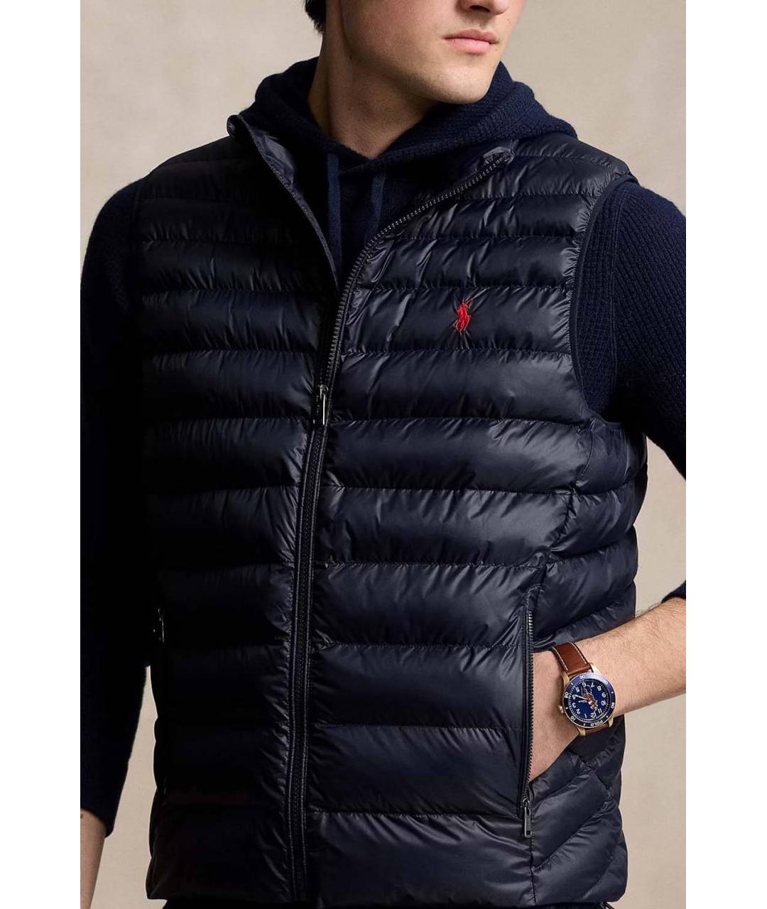 POLO RALPH LAUREN Темно-синий жилет, фото 4