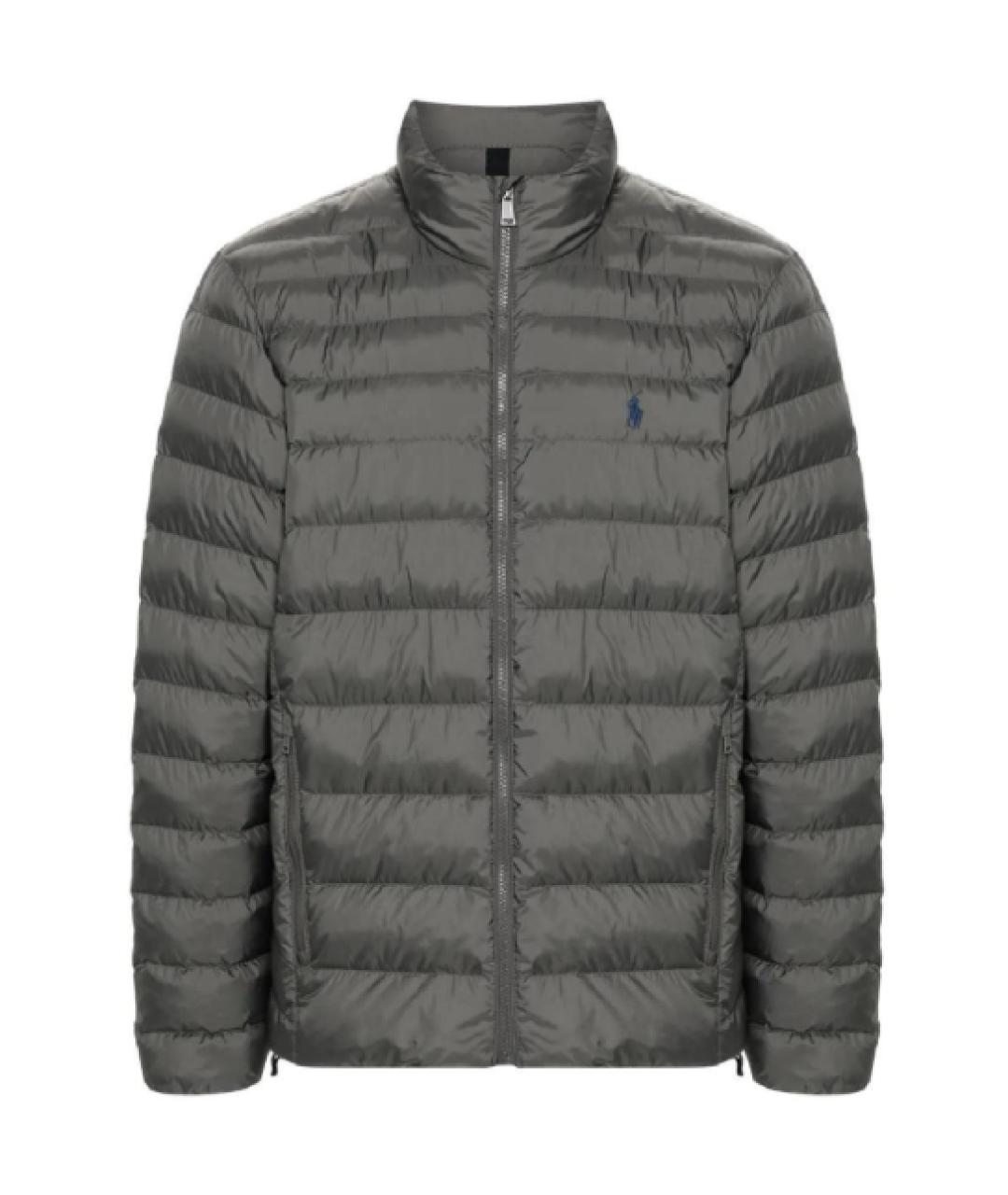 POLO RALPH LAUREN Серый пуховик, фото 1