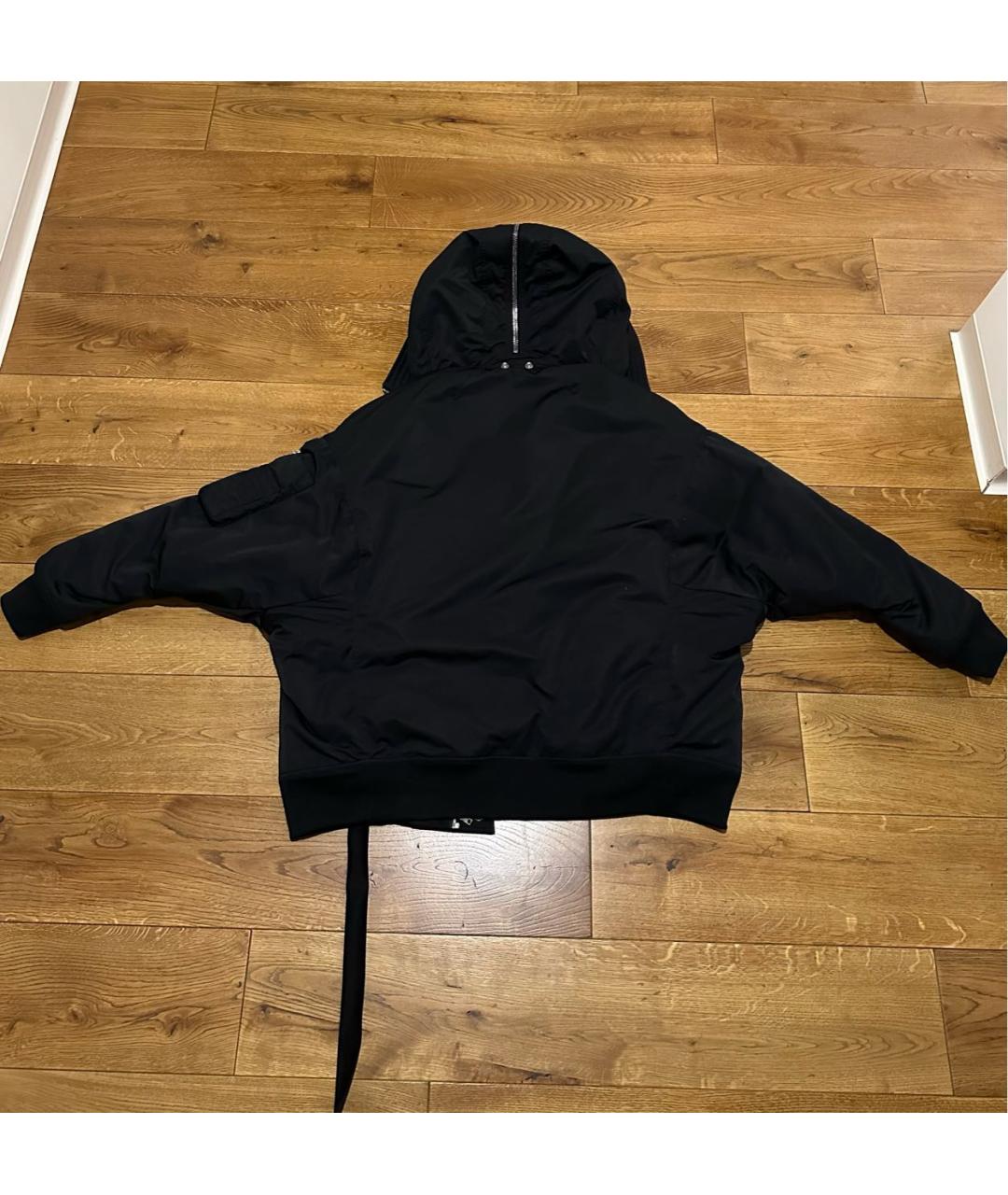 RICK OWENS DRKSHDW Черная полиамидовая куртка, фото 2