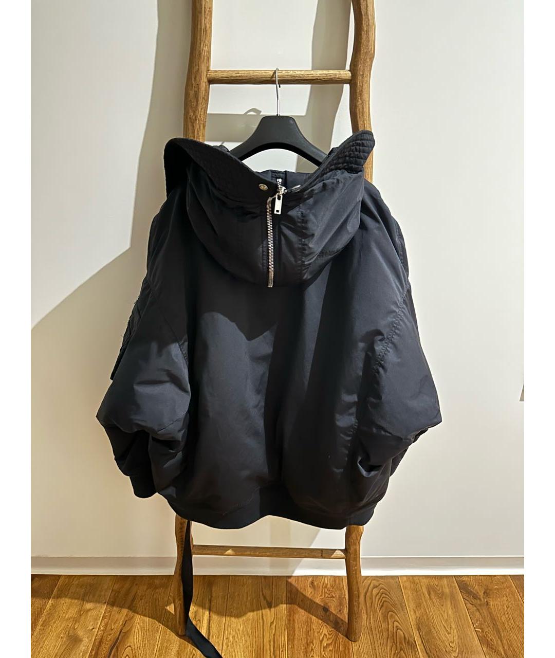 RICK OWENS DRKSHDW Черная полиамидовая куртка, фото 4